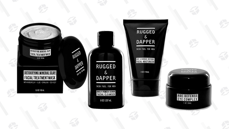 Gold Box de Rugged & Dapper de cuidado facial para hombres | AmazonGráfico: Tercius Bufete
